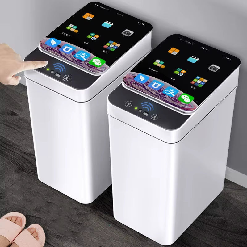 Xiaomi  Intelligent Trash Can Smart Sensor Dustbin 12L Electric Automatic Rubbish Can USB Waterproof Induction Garbage Bin