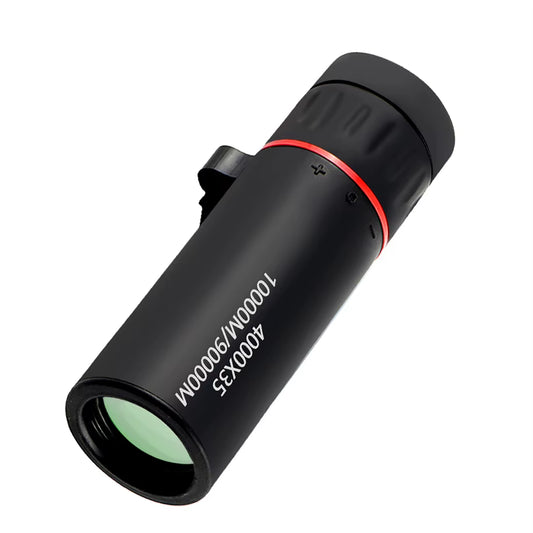 HD Binoculars 4000X35 Monocular Telescope 10000 Meters Portable Eyepiece Binocularsin Pocket for Outdoor Camping