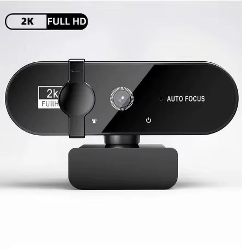 4K Webcam 1080P Mini Camera 2K Full HD Webcam with Microphone 30Fps USB Web Cam for Auto Focus PC Laptop Video Shooting Camera